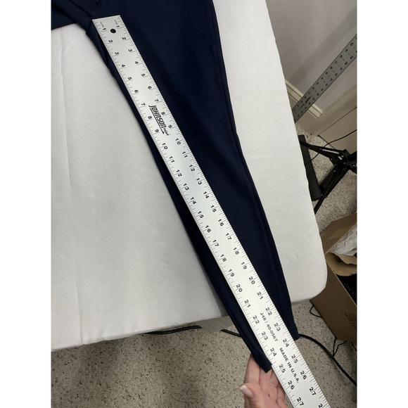 Womans Woman With Control Pull On Cropped Pants SP Navy Stretch - Picture 7 of 8